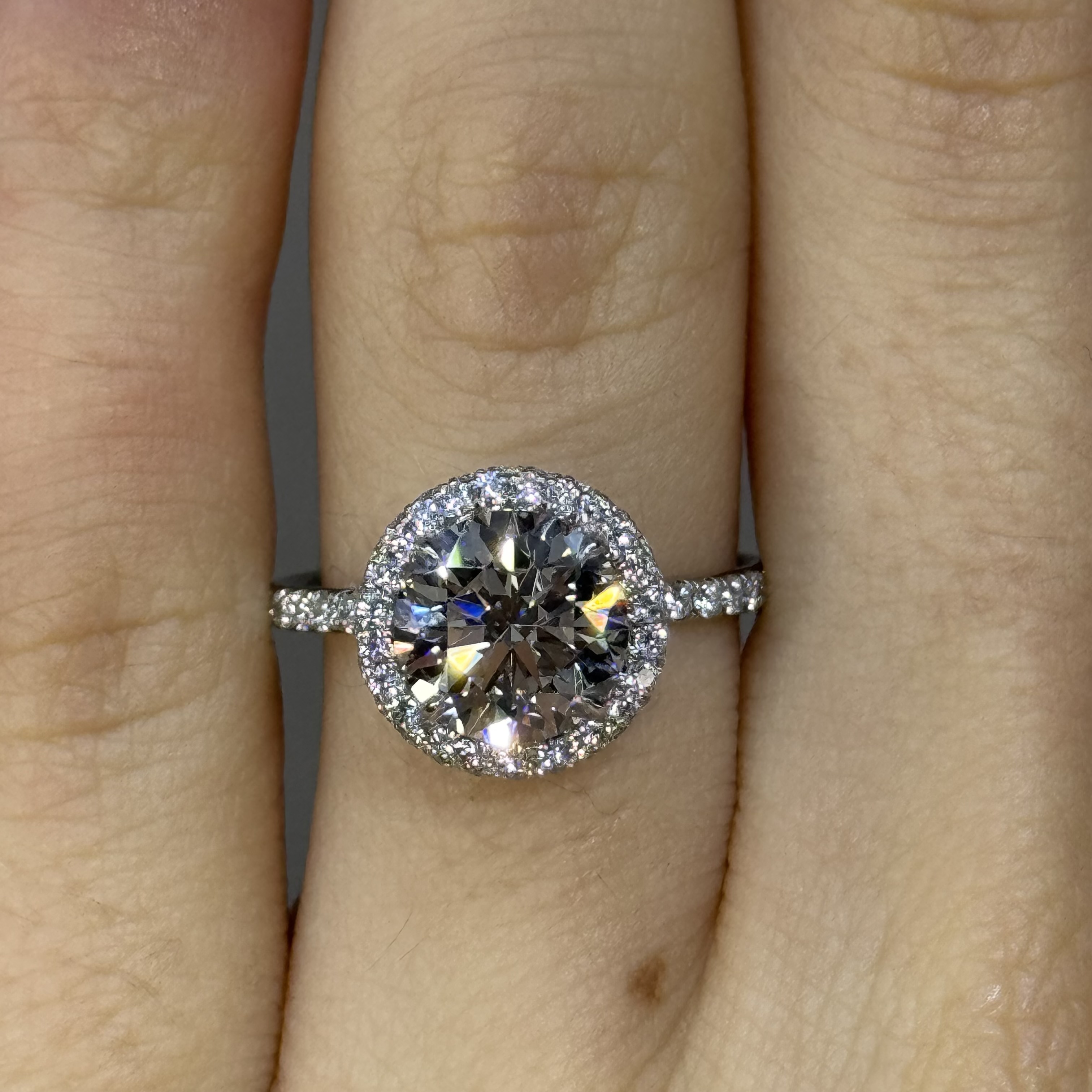 2.36ct GIA E VS2 Round "Camila" Engagement Ring Forever Diamonds New York, NY