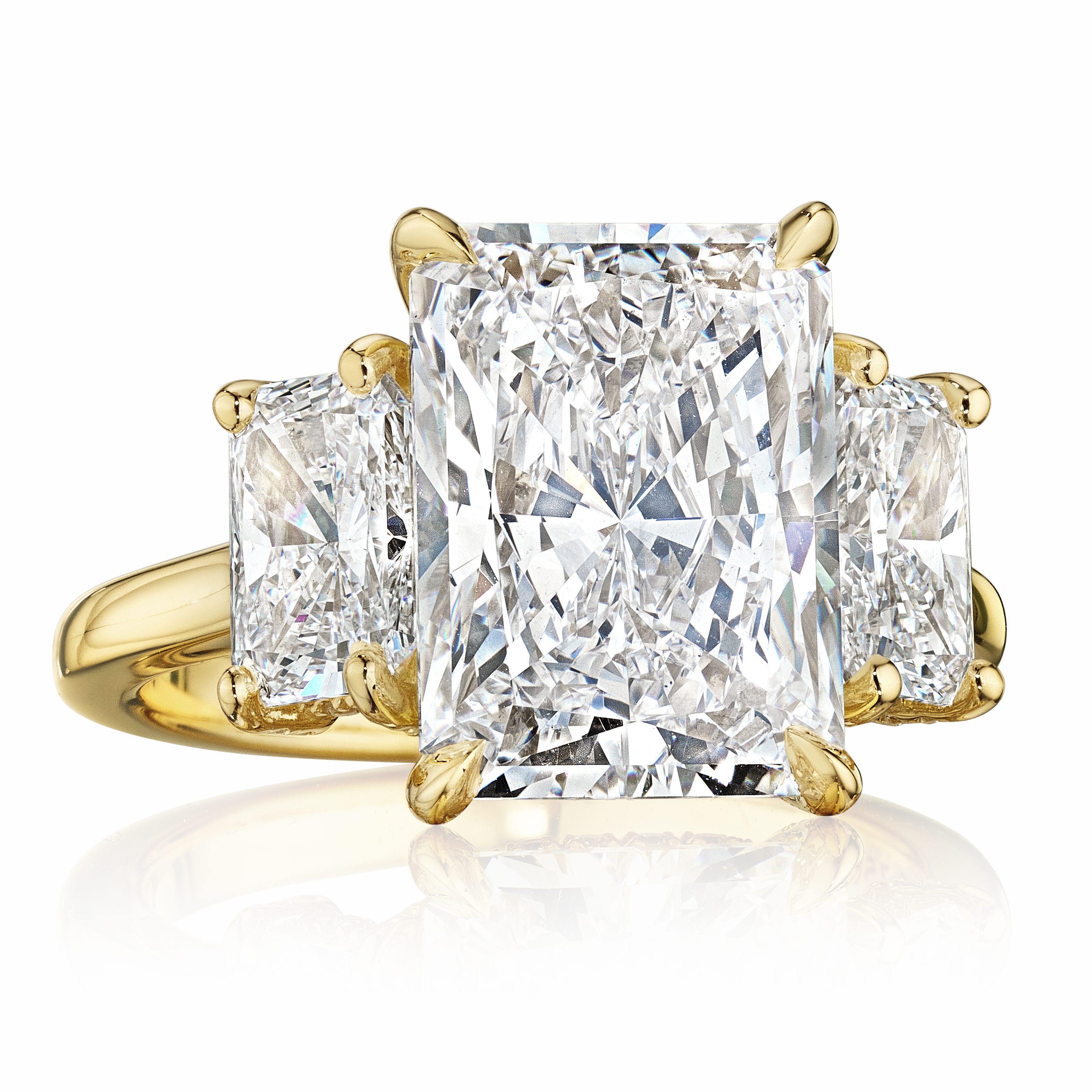 GIA 3.50ct F VS2 "Heidi" Engagement Ring Forever Diamonds New York, NY