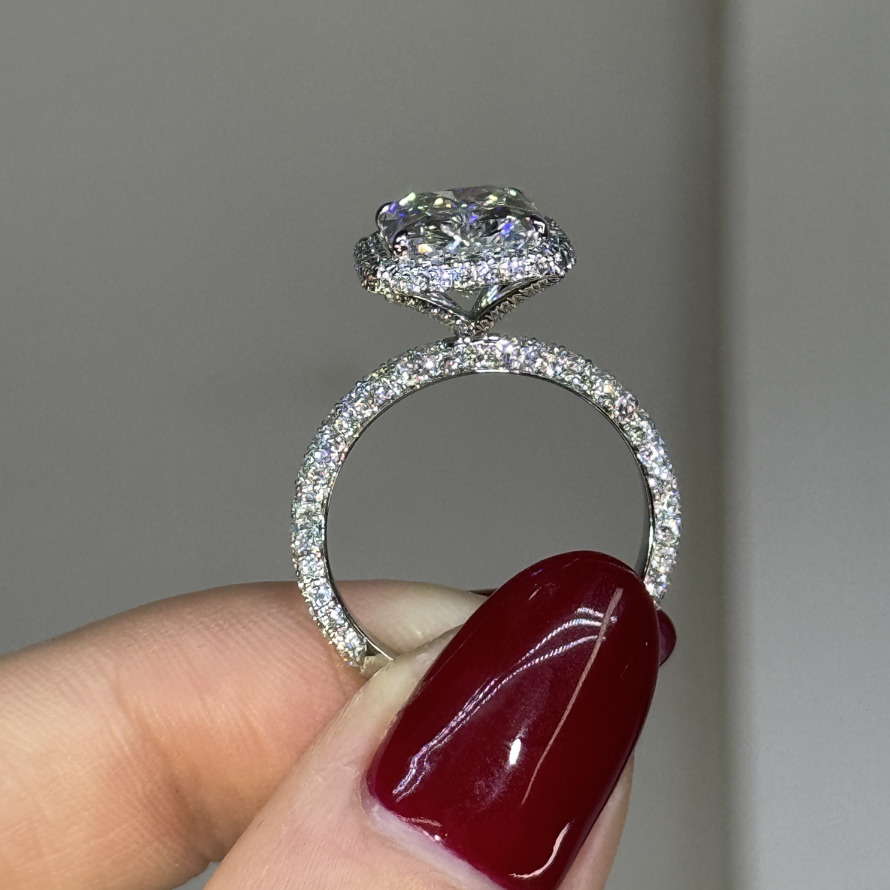 4.15ct Radiant Amielle Engagement Ring Forever Diamonds New York, NY