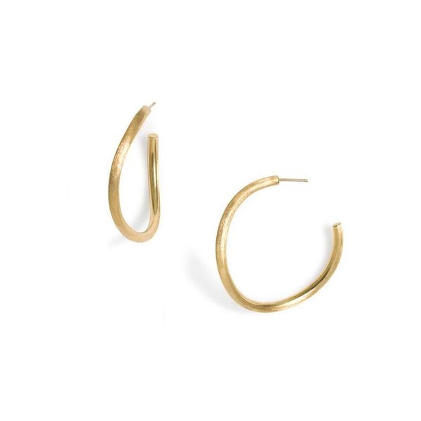 Marco Bicego® Jaipur Collection 18K Yellow Gold Hoop Earrings George Press Jewelers Livingston, NJ