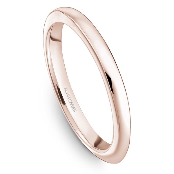 A Noam Carver Matching Band in 18K Rose Gold Grogan Jewelers Florence, AL