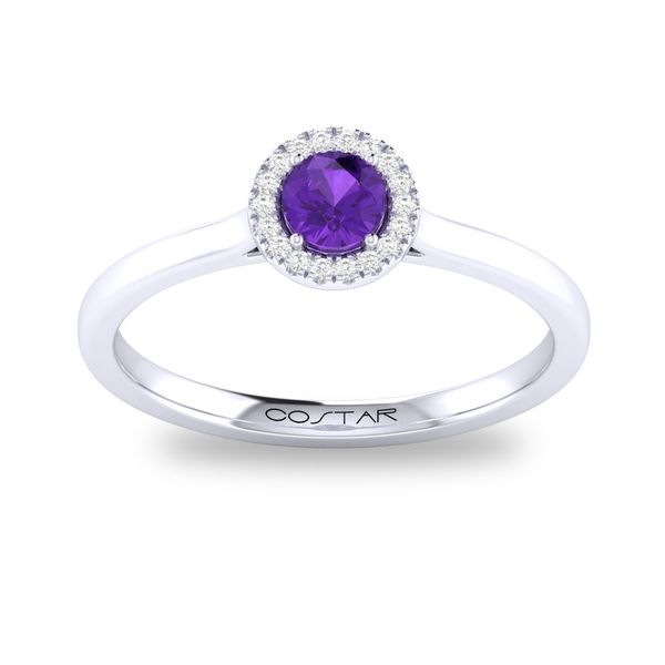 Amethyst & Diamond Ring Grogan Jewelers Florence, AL