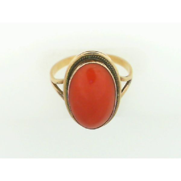 ESTATE CORAL RING Hart's Jewelry Wellsville, NY