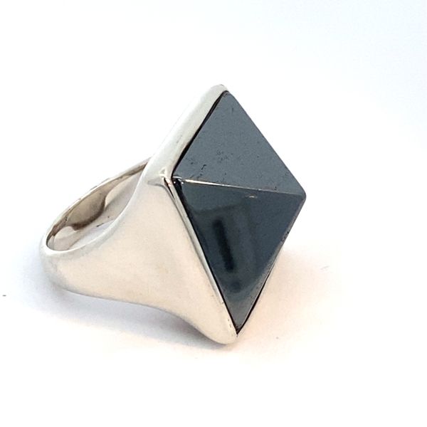 ◇Primaute◇ HEMATITE RING STERLING SILVER HEMATITE RING 200-03412 SS - Rings | Hart's