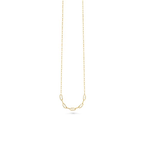 Gold Paperclip Necklace Heritage Fine Jewelers Rochester, NY