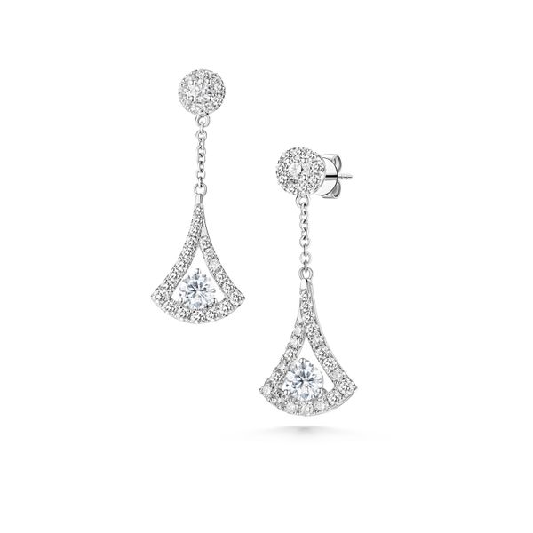 Diamond Dangle Earrings  Heritage Fine Jewelers Rochester, NY