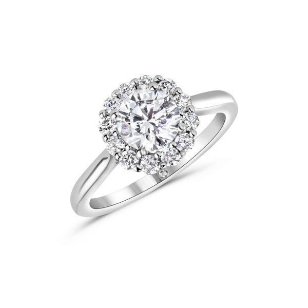 Halo Semi Mount Engagement Ring  Heritage Fine Jewelers Rochester, NY