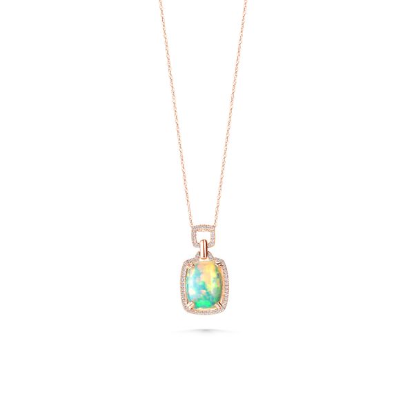 Opal and Diamond Necklace  Heritage Fine Jewelers Rochester, NY