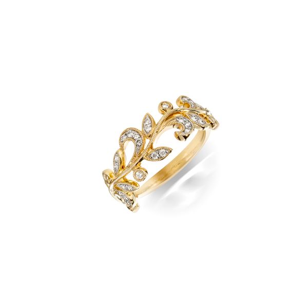 Floral Inspired Diamond Ring  Heritage Fine Jewelers Rochester, NY