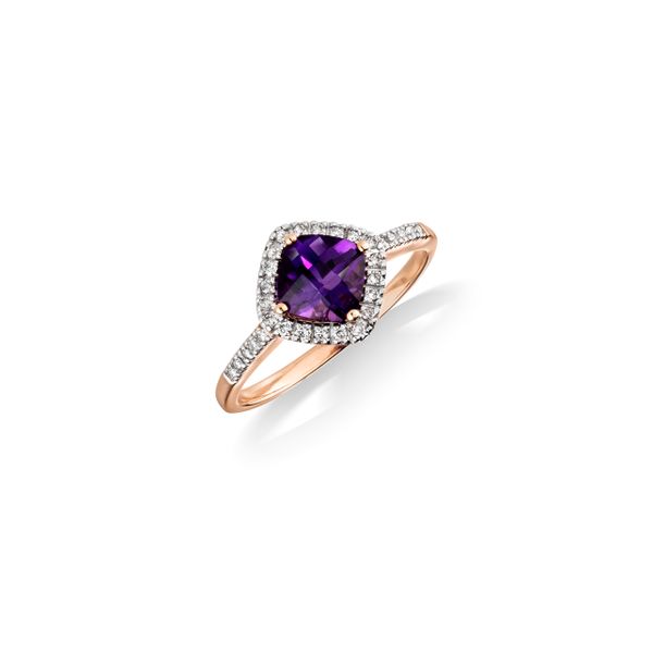 Amethyst and Diamond Ring  Heritage Fine Jewelers Rochester, NY