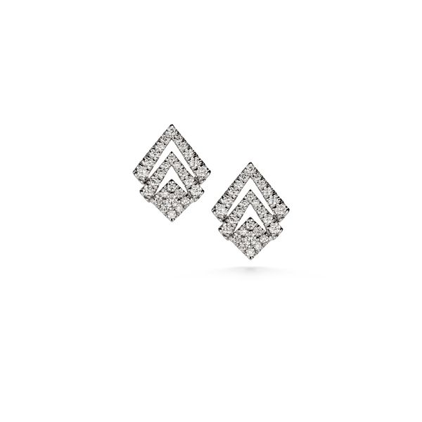 Diamond Geometric Shapes Studs Heritage Fine Jewelers Rochester, NY
