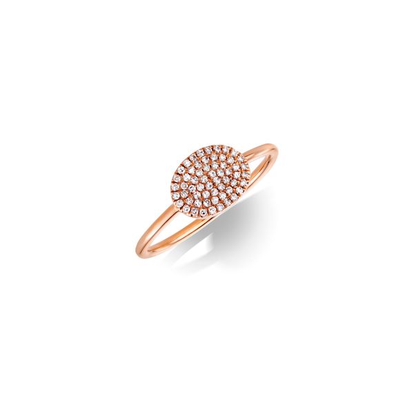 Oval Pave' Fashion Ring  Heritage Fine Jewelers Rochester, NY