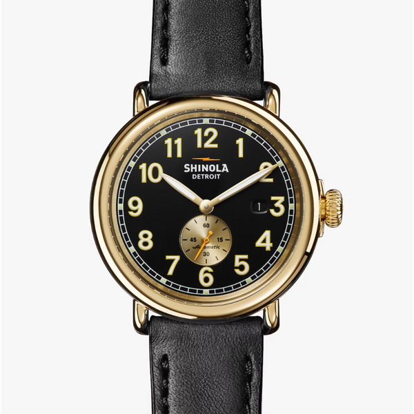 Shinola Runwell Automatic Watch Hogan's Jewelers Gaylord, MI