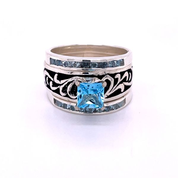925 Scroll Ring and Guard Reigning Jewels Fine Jewelry Athens, TX