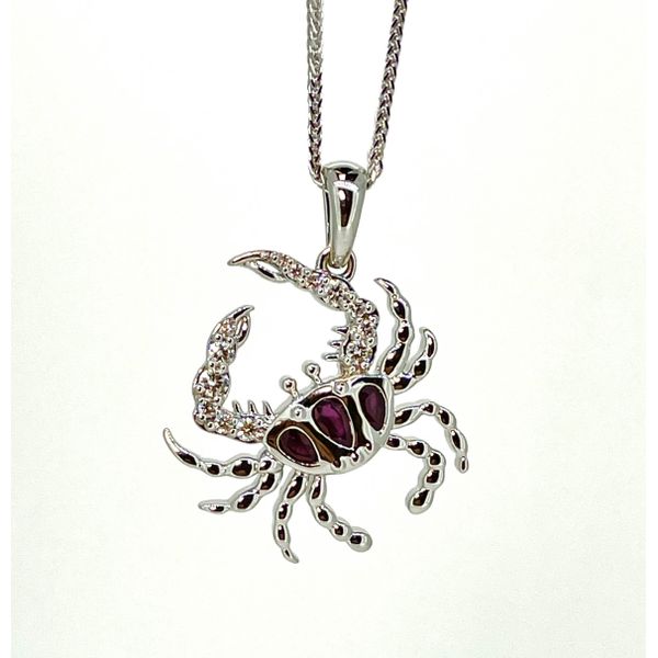 Ruby Crab Pendant Reigning Jewels Fine Jewelry Athens, TX