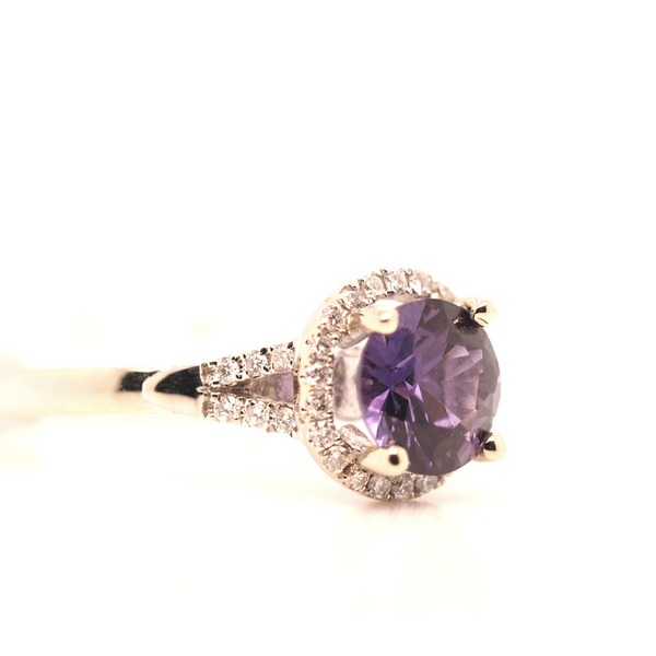 Purple Sapphire Ring Image 2 Portsches Fine Jewelry Boise, ID