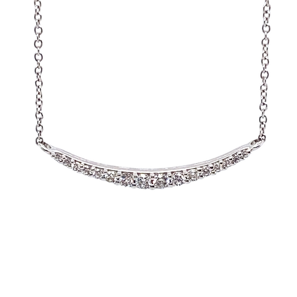 Diamond Smile Necklace Image 2 Portsches Fine Jewelry Boise, ID
