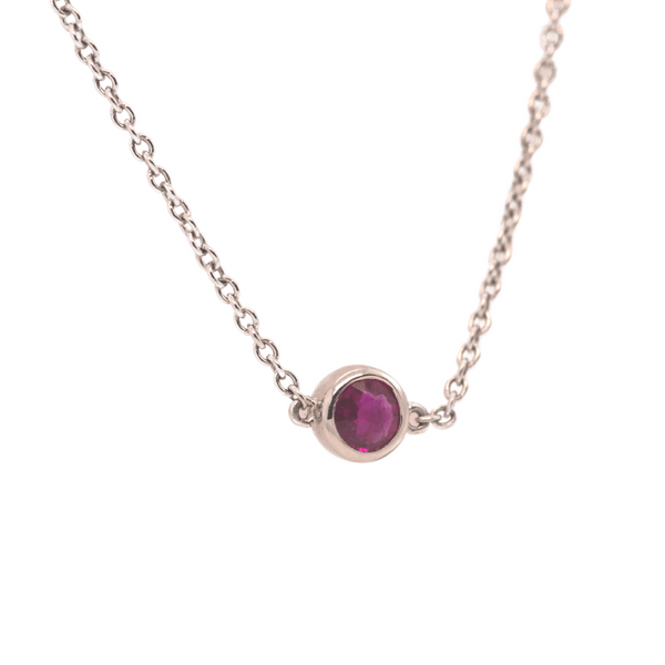 Ruby by the Yard necklace Portsches Fine Jewelry Boise, ID