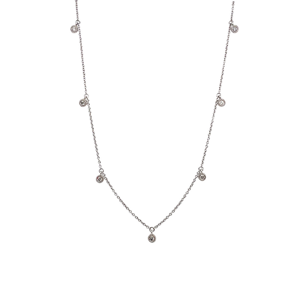 Diamond Dangle Necklace Portsches Fine Jewelry Boise, ID