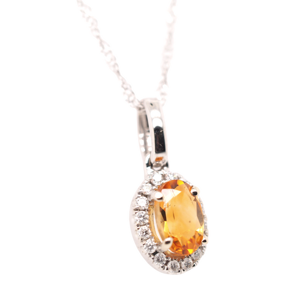 Citrine Necklace Image 2 Portsches Fine Jewelry Boise, ID