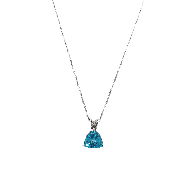 Blue Apatite Pendant Portsches Fine Jewelry Boise, ID