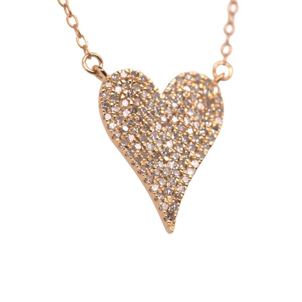 Diamond Heart Necklace Image 2 Portsches Fine Jewelry Boise, ID