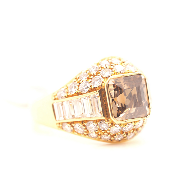 Brown Diamond Ring Image 2 Portsches Fine Jewelry Boise, ID