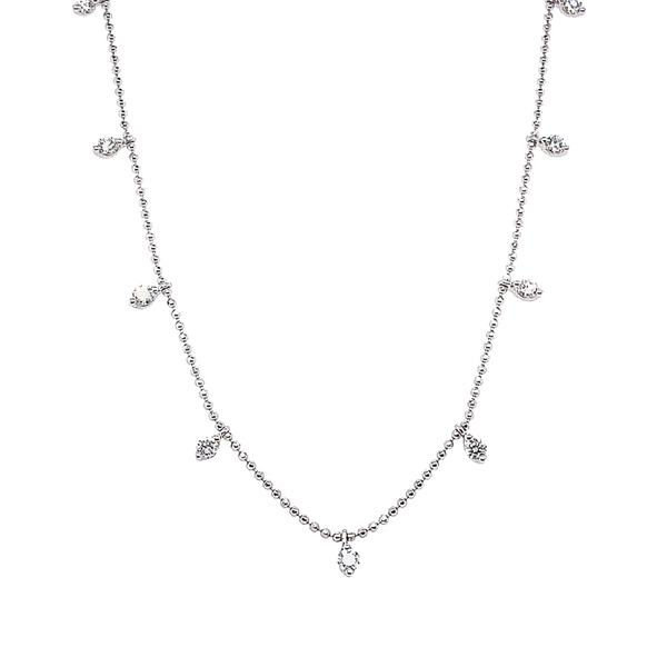 Diamond Dangle Necklace Portsches Fine Jewelry Boise, ID