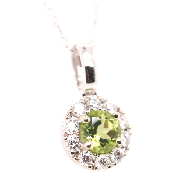 Peridot Necklace Image 2 Portsches Fine Jewelry Boise, ID