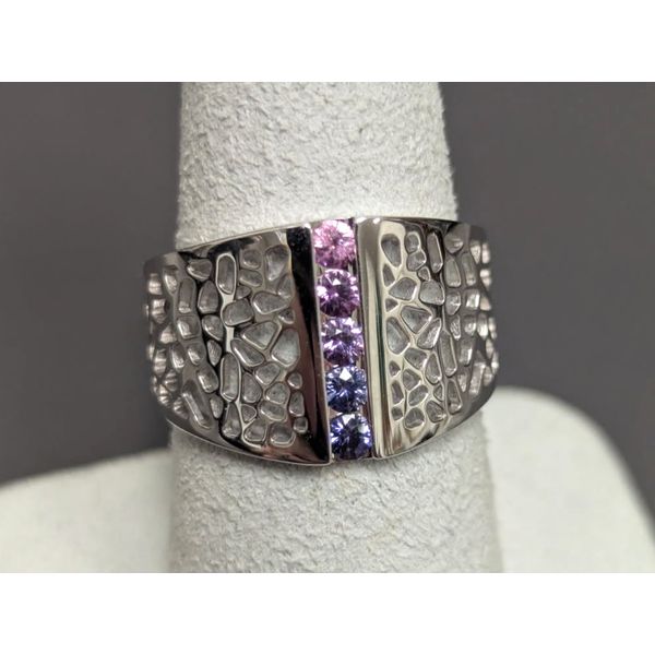 14kw Colored Sapphire Ring