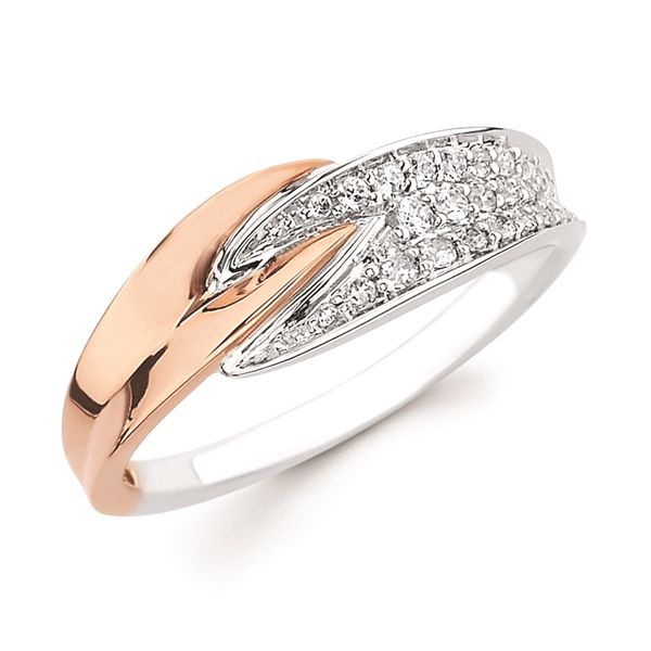 Two Tone Diamond Fashion Ring Johnnys Lakeshore Jewelers South Haven, MI
