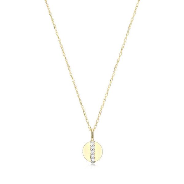 Yellow Gold Diamond Necklace  Jones Jeweler Celina, OH
