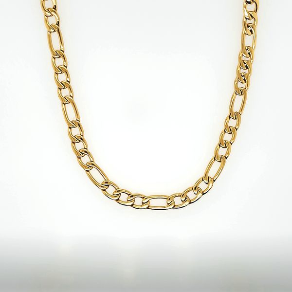Gold IP Figaro Chain Jones Jeweler Celina, OH