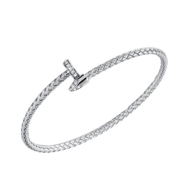 Silver Nail Bracelet Jones Jeweler Celina, OH