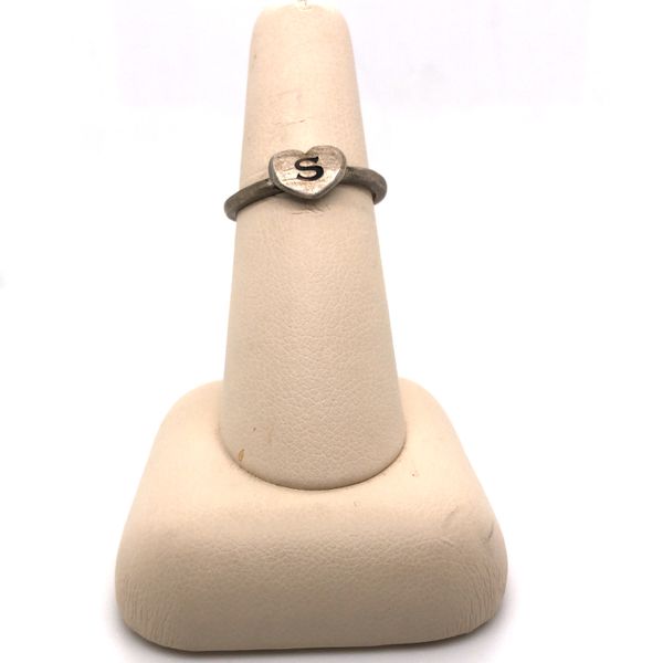 Slate&Tell S Initial Ring Jones Jeweler Celina, OH