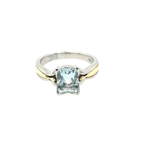 925 Sterling Silver Aquamarine Ring  Jones Jeweler Celina, OH
