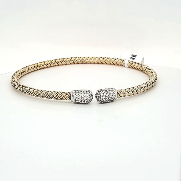 Silver Gold Plated Cuff Bracelet Jones Jeweler Celina, OH