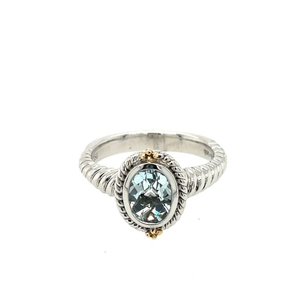 925 Sterling Silver Aquamarine Ring  Jones Jeweler Celina, OH