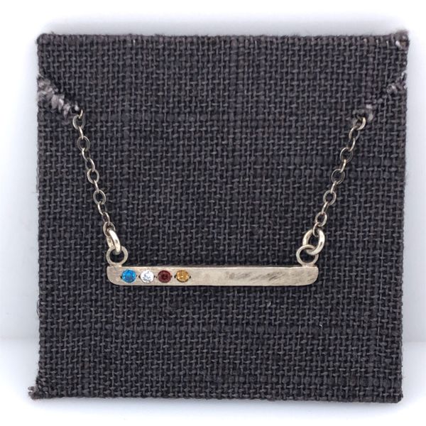 Slate&Tell Multi-color Bar Necklace Jones Jeweler Celina, OH
