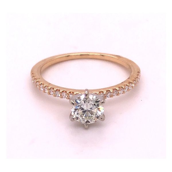 14KY Six-Prong Diamond Engagement Ring  Jones Jeweler Celina, OH