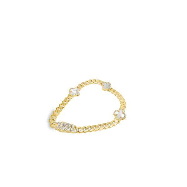 YELLOW GOLD BRACELET 14K  Joyería Paris Little Rock, AR