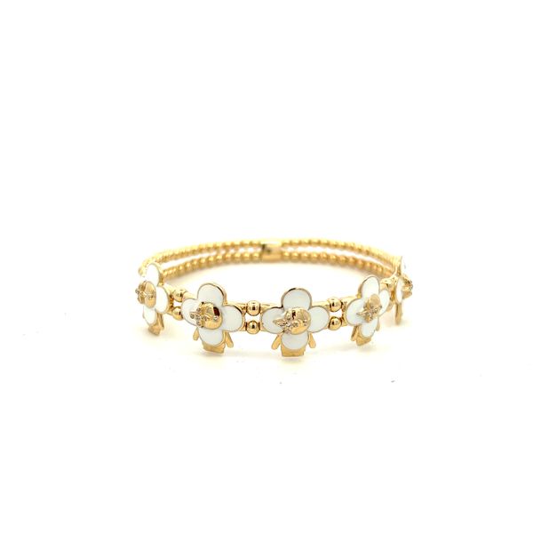 14K Yellow Gold Fashion Women's  Bracelet Joyería Paris Little Rock, AR