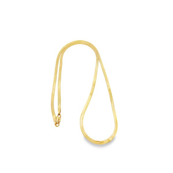 14k YG SNAKE NECKLACE  Joyería Paris Little Rock, AR