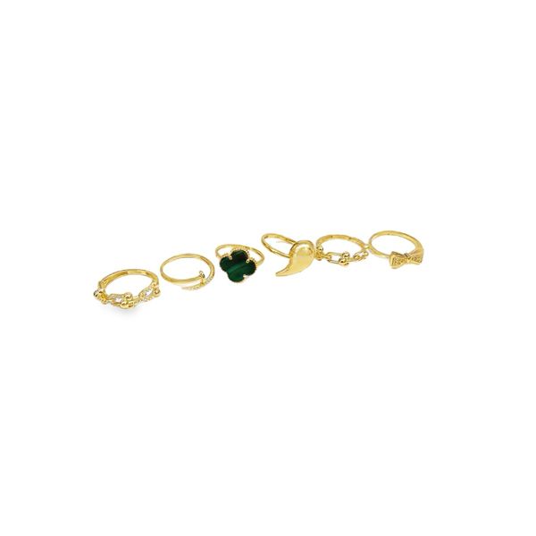 YELLOW GOLD SET RINGS  Joyería Paris Little Rock, AR