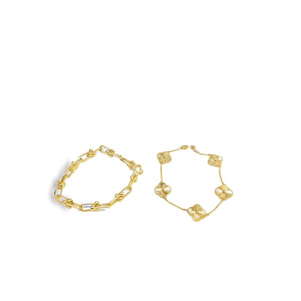 YELLOW GOLD BRACELET 14k Joyería Paris Little Rock, AR