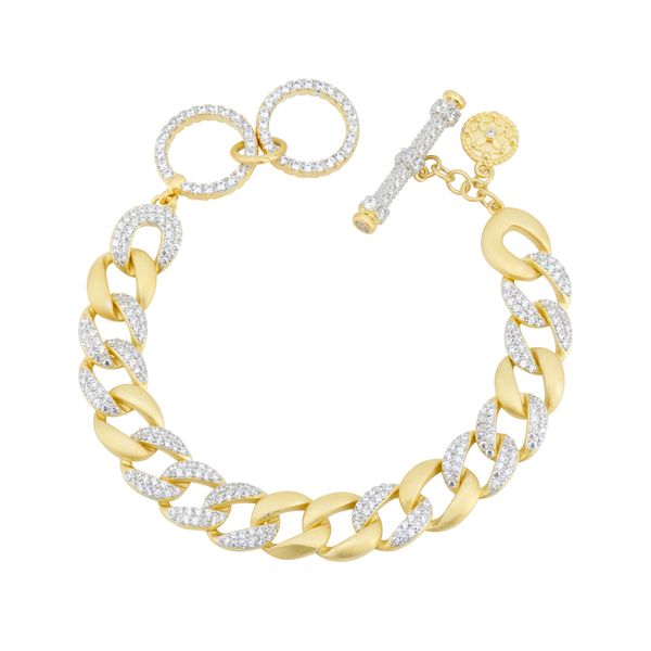 Freida Rothman Pave Chain Link Bracelet James & Williams Jewelers Berwyn, IL