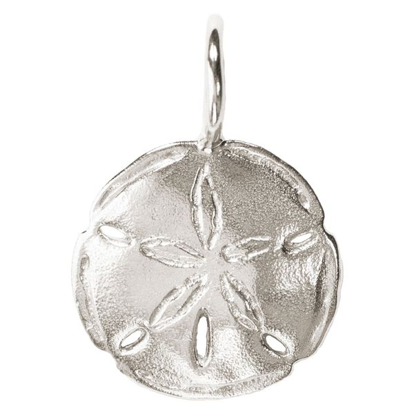 Heather B. Moore Silver Polished Sand Dollar Charm