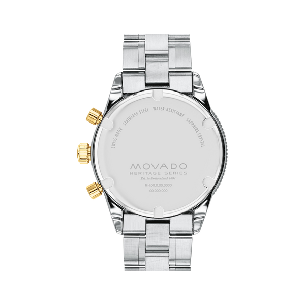 Movado Heritage Series Calendoplan S Mens Chronograph Wa...