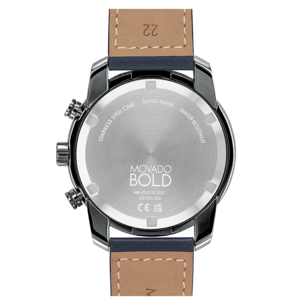 Movado BOLD Verso Men's Watch, 44mm Image 3 James & Williams Jewelers Berwyn, IL
