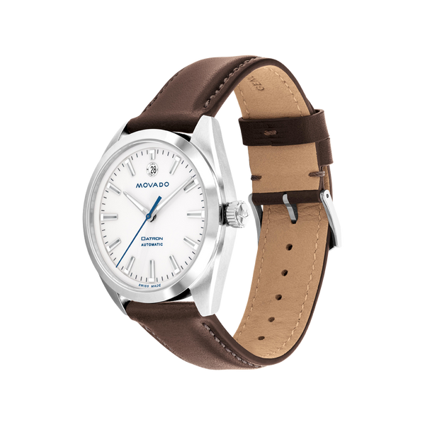 Movado Heritage Series Datron Mens Automatic Watch, 40mm...